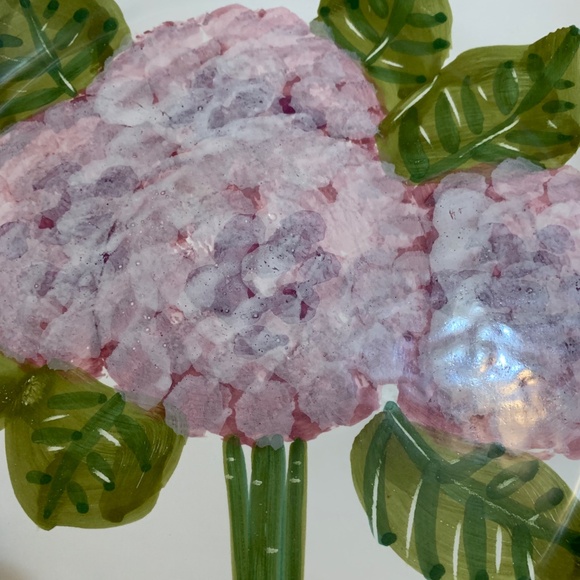 Hand Painted Ceramic Platter - Picture 6 of 6